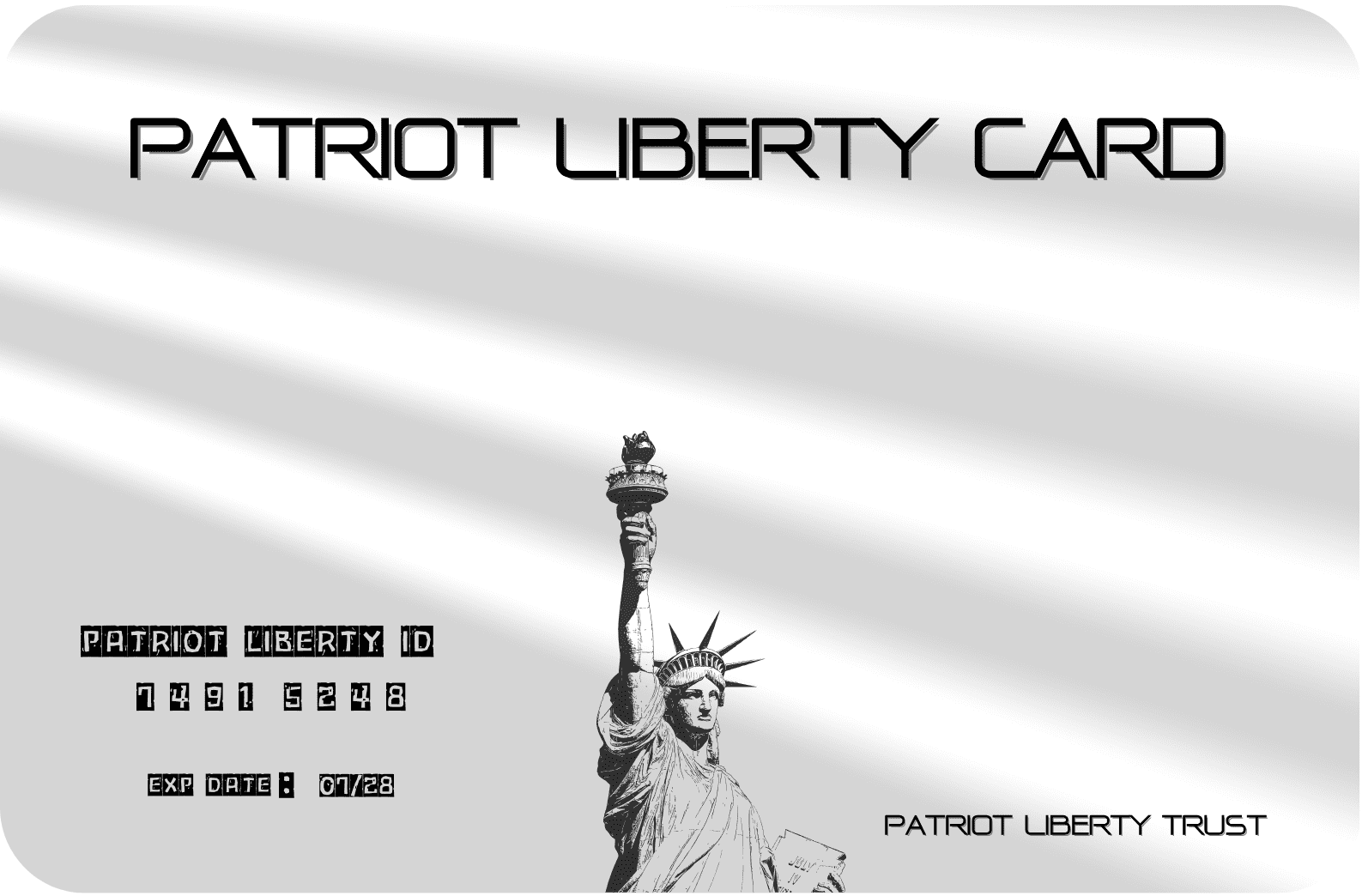 buy Trump Liberty Card